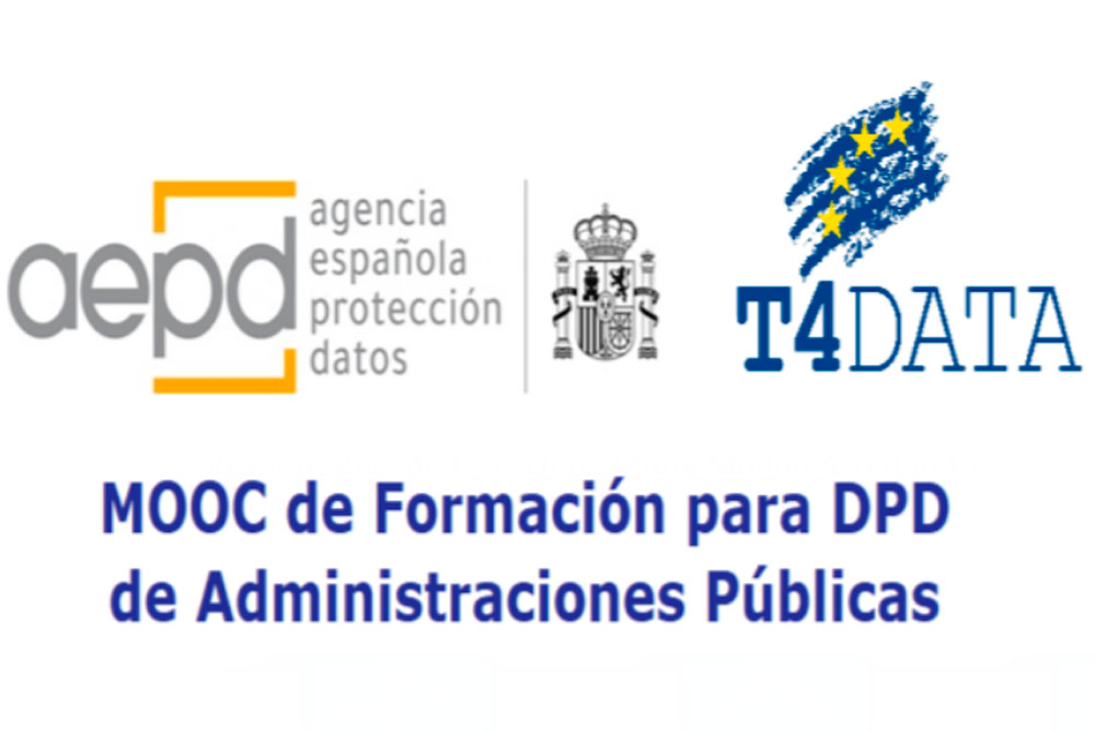 Lee más sobre el artículo MOOC de formación para Delegados de Protección de Datos de Administraciones Públicas